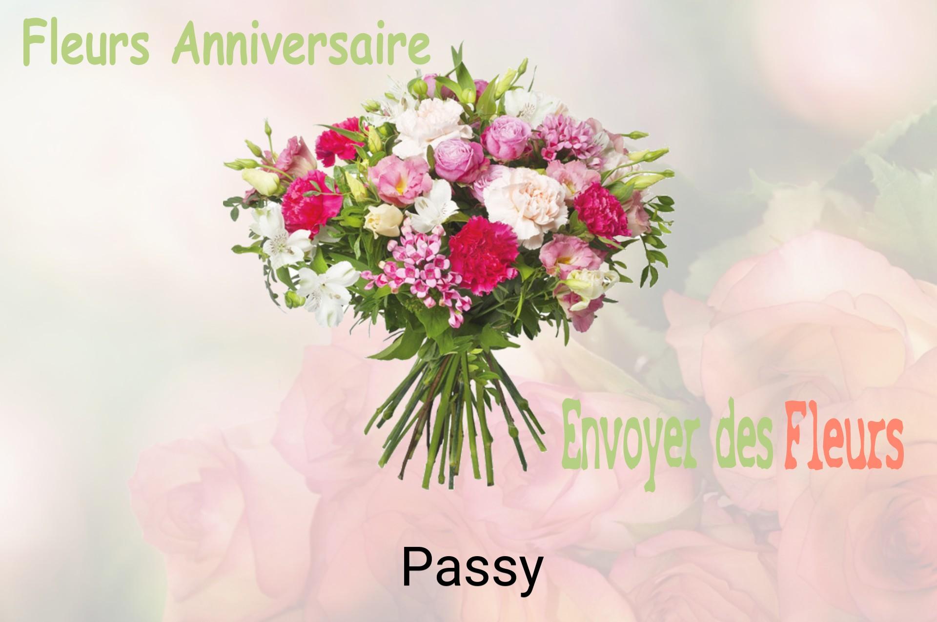 Bouquet de fleurs d’anniversaire livré à Passy